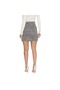 Sofia High Waist White Women's Patterned Standard Skirt - 2