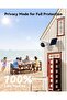 3K Solar Security Camera for Home, Wireless Outdoor Camera with Solar Panel - 8