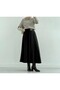 Pleated High Waist Belted Long Skirt