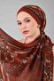 Tile Mixed Pattern Wool Silk Shawl - 4
