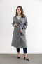 Women's Belted Button Detailed Cashmere Coat - 3