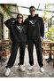 Sevgili Kombini Printed Bottom and Top Hooded Oversized Tracksuit (the Price Is for 2 Sets)