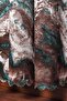 Aura Marble Digital Printing Tight Pleated Modern Tulle Curtain - Colorful - 2