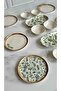 Breakfast Set Olivia Leaf 14 Pieces for 6 People - 6