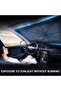 Car Sun Shade for Cars Front Windshield - 2