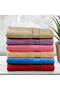 Bath Sheet 90 x 180 Cm 550 Gsm 100% Cotton Highly Absorbent, Quick dry Set of 02 Pc - 8