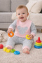 Baby Girl Mikili Salmon 100% Cotton 2-Piece Set