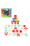 - Learning Letters With Dough Cans Set - Color May Vary - 32 Pcs - 340 gm
