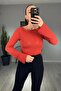Crew Neck Transparent Blouse