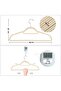 Red Dot Gift®10-Pack Beige Non-Slip Velvet Hangers 42cm With 360 Degree Rotatable Hook - - 3