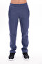 3 Thread Thick Textured Zipper Pocket Straight Leg Winter Men's Sweatpants - 5