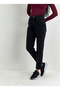 Women's Black Mom Flared Leg Jeans Casual Pants Jeans - 6