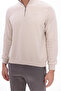 Half Zipper Mock Neck Thessaloniki Knitted Men's Sweatshirt - 8