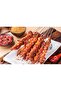 Premium Stainless Steel BBQ Skewers Set with Wooden Handles - 2