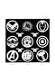- Avenger Scratch Scribble - 8pcs - 2