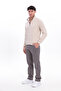 Half Zipper Mock Neck Thessaloniki Knitted Men's Sweatshirt - 2