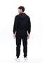3 Yarn Thick Textured K Hooded Full Zipper Winter Men's Tracksuit Set - 4