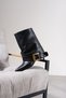 Penny Women's Pointed-Toe Heeled Buckled Boots - 7