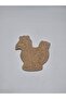 10 Pieces Wooden Painting Cute Chicken School DIY Activity Activity Art 15 cm - 3