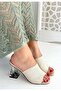 Evra Ten Knitwear Heeled Slippers - 4