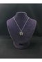 Double Winged Angel Figure Women's Steel Necklace Love Lover Luck Themed Jewelry Daily Accessory New Gift - 3