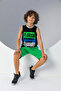 Boy's Printed Zero Sleeve T-Shirt-New Season - 2