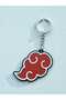 4-Pack Advantage Package: Akatsuki Themed Keychain and Bag Ornament Set - Gift for Anime Lovers - 3