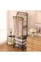 Freestanding Coat Rack with Hooks – Multi-Purpose Portable Closet Organizer for Clothes, Shoes & A - 7
