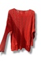 100% Mercerized Cotton Knitwear Blouse – Standard Size 38-48 Compatible, with Pockets, Soft Texture - 2