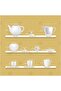 Eureka Collection Coffee Mugs in Black (300ml) Real Gold Plated - 4