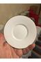 Tea and Cup Saucer Gold Gilded White (Set of 6)