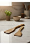 Wooden Spatula, Set of 2 Handmade Natural Spatulas - 4