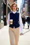 Women's V-Neck Sleeveless Denim Vest Plain Pattern Regular Fit Unlined Flexible Woven Comfort Fabric