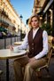 Women's Plus Size Jacket Collar Sleeveless Woven Vest Regular Fit Plain Pattern Finike Woven Product - 4