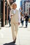 Women's Jacket Collar Woven Vest Plain Pattern Lined Oversized Mold Side Detailed Design Stylish Plus Size