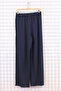 Women's Plus Size Patterned Wide-Leg Mom Pants with Elastic Waist and Pockets - 7