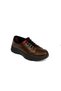 Women's Genuine Leather Orthopedic Shoes |   Stretchy |   Rubber Lacing Look |   Giy-Çık |   Fylon Sole