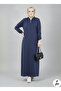 Half Zipper Hijab Dress