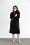 Women's Buttoned Cashmere Coat with Pockets