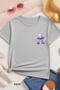Stitch Printed Unisex Children's T-Shirt