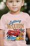 Mc Queen Printed Unisex Children's T-Shirt