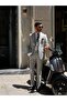 Men's Slim Fit Italian Style Suit Jacket Vest Pants with Vest -Lntcom2348 - 7