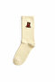 Unisex Set of 3 Teddy Bear Embroidered Socks – Black, Cream and White, Sneaker Socks Suitable for Daily Use - 4