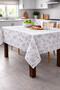 Oilcloth Tablecloth – Waterproof, Stain-Resistant, Easy to Clean Pvc