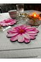 Papatya Series 3D Digital Printing Design Cocktail & Presentation Napkin 6 Pieces