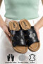 Women's Ultra Soft Soft Sole Wedge Heel Orthopedic Daily Mother Slippers with Inner Pad
