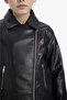 Anti-Wrinkle Faux Leather Jacket for Girls F8742A826Sp - 4