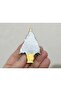 8cm Star Pine Tree Magnet Silicone Mold K-1517, Stone Powder Soap Gypsum Candle Mold - 5