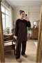 Women's Two-Piece Set – O Oversized Look with Buttons, Casual and Stylish