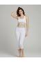 Plus Size High Waist Bustier and Leggings Sports Set - 3
